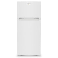 Whirlpool 28 Inch Top Freezer Refrigerator with 16.3 Cu. Ft. Capacity, White - WRTX5328PW