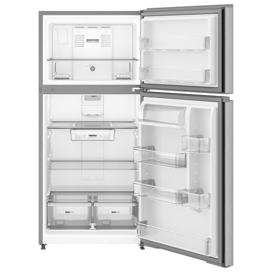 Whirlpool 30 Inch Top Freezer Refrigerator with 19.3 cu. ft. Capacity, Fingerprint-Resistant Stainless - WRTX5419SZ