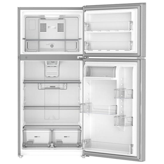 Whirlpool 30-Inch Wide Top Freezer Refrigerator with Total Coverage Cooling, 19 Cu. Ft. - WRTX7419SZ