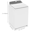Whirlpool 4.5 Cu. Ft. Top Load Impeller Washer - WTW4000SW