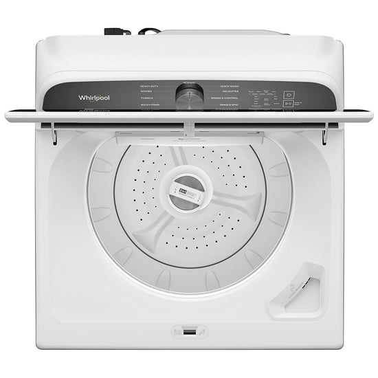 Whirlpool 5.2-5.3 Cu. Ft. Top Load Washer with Removable Agitator - WTW6157PW