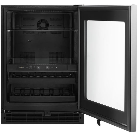 Whirlpool 24 Inch Undercounter Beverage Center with 5.2 cu. ft. Capacity - WUB50X24HZ
