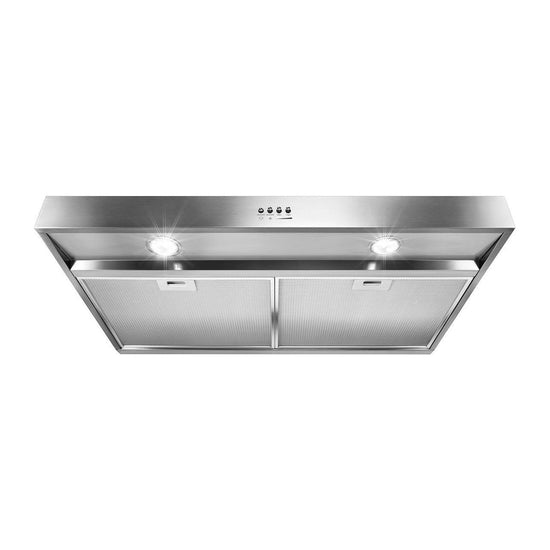 Whirlpool 30 Inch Under-Cabinet Range Hood, Stainless Steel - WVU37UC0FS