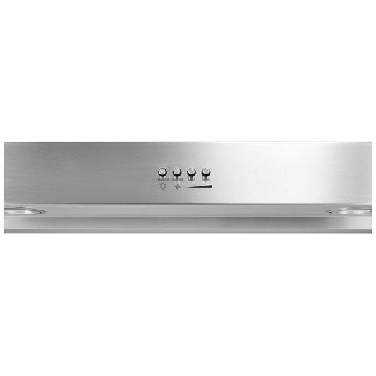 Whirlpool 36 in. Ductless Under Cabinet Range Hood with LED Light in Stainless Steel - WVU37UC6FS