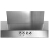 Whirlpool 36 Inch Stainless Steel Wall Mount Flat Range Hood - WVW57UC6FS