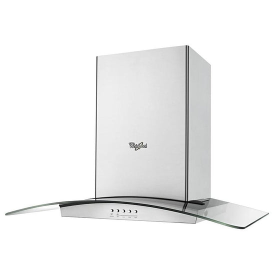 Whirlpool 36 Inch Modern Glass Wall Mount Range Hood - WVW75UC6DS