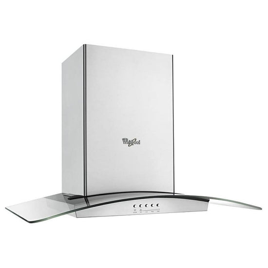 Whirlpool 36 Inch Modern Glass Wall Mount Range Hood - WVW75UC6DS