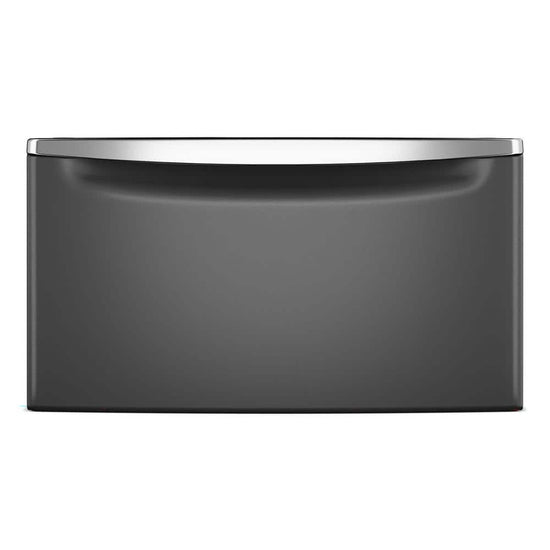 Maytag 27 Inch Laundry Pedestal with Storage Drawer, Volcano Black - XHPC155MBK
