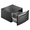 Maytag 27 Inch Laundry Pedestal with Storage Drawer, Volcano Black - XHPC155MBK