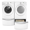 Maytag 15.5-inch Laundry Pedestal with Storage Drawer, White/Chrome - XHPC155XW