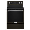 KitchenAid 30 Inch Freestanding Electric Range, Black - YKFEG500EBS (Ships in 7-10 Days)