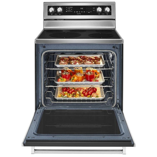 KitchenAid 30 Inch Freestanding Electric Range, Stainless Steel - YKFEG500ESS (Ships in 7-10 Days)