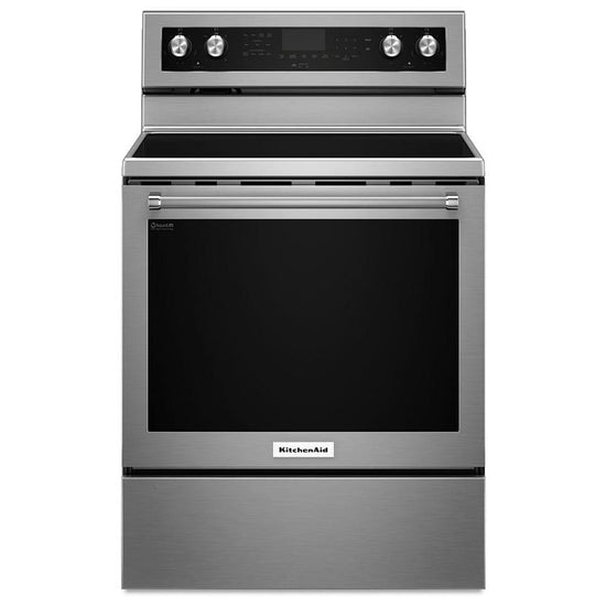 KitchenAid 30 Inch Freestanding Electric Range, Stainless Steel - YKFEG500ESS (Ships in 7-10 Days)