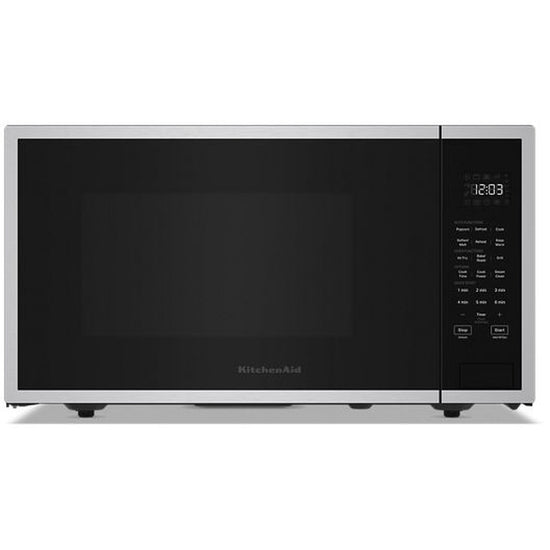 KitchenAid 1.6 Cu. Ft. Countertop Microwave, Stainless Steel - KMCS122RSS (Ships in 7-10 Days)