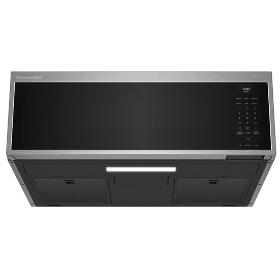 KitchenAid 30 Inch Over-The-Range Microwave with 1.1 cu. ft. Capacity, Stainless Steel - YKMML550RPS