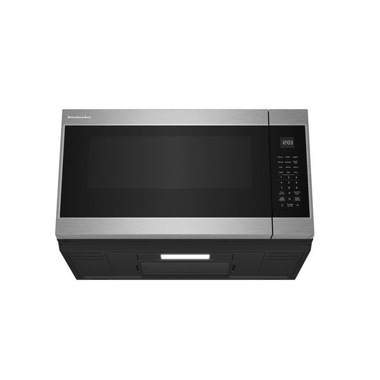 KitchenAid 30 Inch Over-the-Range Microwave with 1.9 cu. ft. Capacity, Stainless Steel - YKMMS130RPS