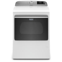 Maytag Smart Top Load Electric Dryer with Extra Power Button, 7.4 cu. ft., White - YMED6230HW (Ships in 7-10 days)