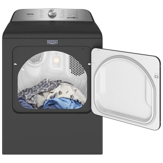 Maytag 7 Cu. Ft. Pet Pro Electric Dryer, Black Shadow - YMED6500MBK