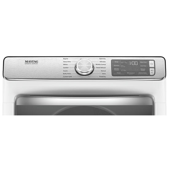 Maytag Smart Front Load Electric Dryer with Steam - YMED8630HW