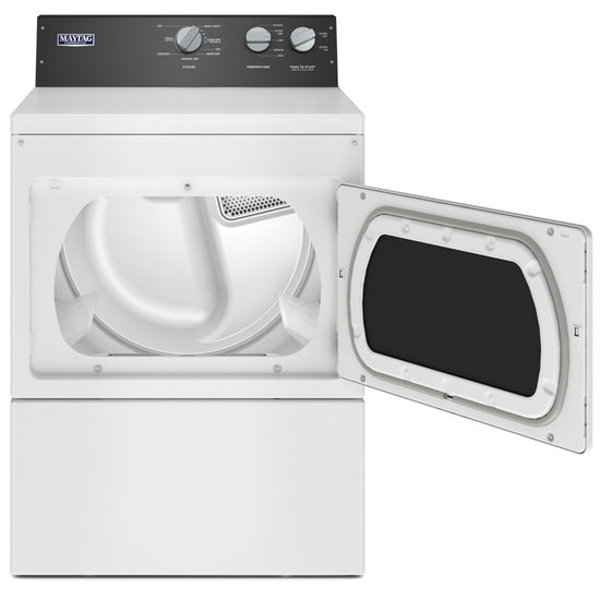 Maytag 7.4 Cu. Ft. Electric Dryer, White - YMEDP586GW