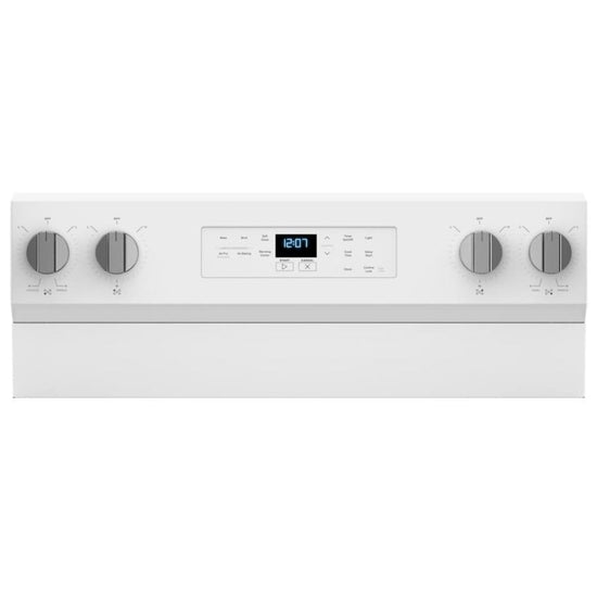 Maytag 30 Inch Electric Range with No Preheat Air Fry, White - YMFES6030RW