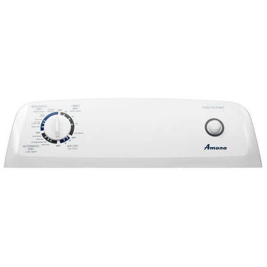 Amana 29 Inch Electric Dryer, 6.5 cu. ft., White - YNED4655EW