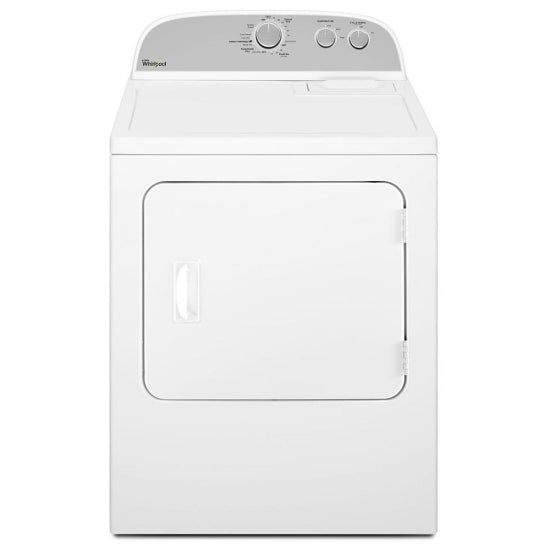 Whirlpool Electric Dryer, 29 Inch Width, 7.0 cu. ft. Capacity, 4 Temperature Settings, Steel Drum, White - YWED4815EW