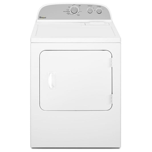 WHIRLPOOL ELECTRIC DRYER, 29 INCH WIDTH, 7.0 CU. FT. CAPACITY, 4 TEMPERATURE SETTINGS, STEEL DRUM, WHITE - YWED4815EW