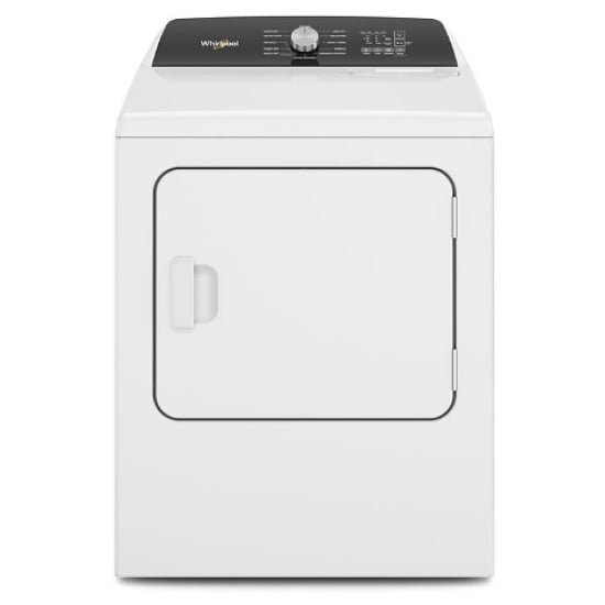 Whirlpool Electric Dryer, 29 inch Width, Steam Clean, White - YWED5050LW