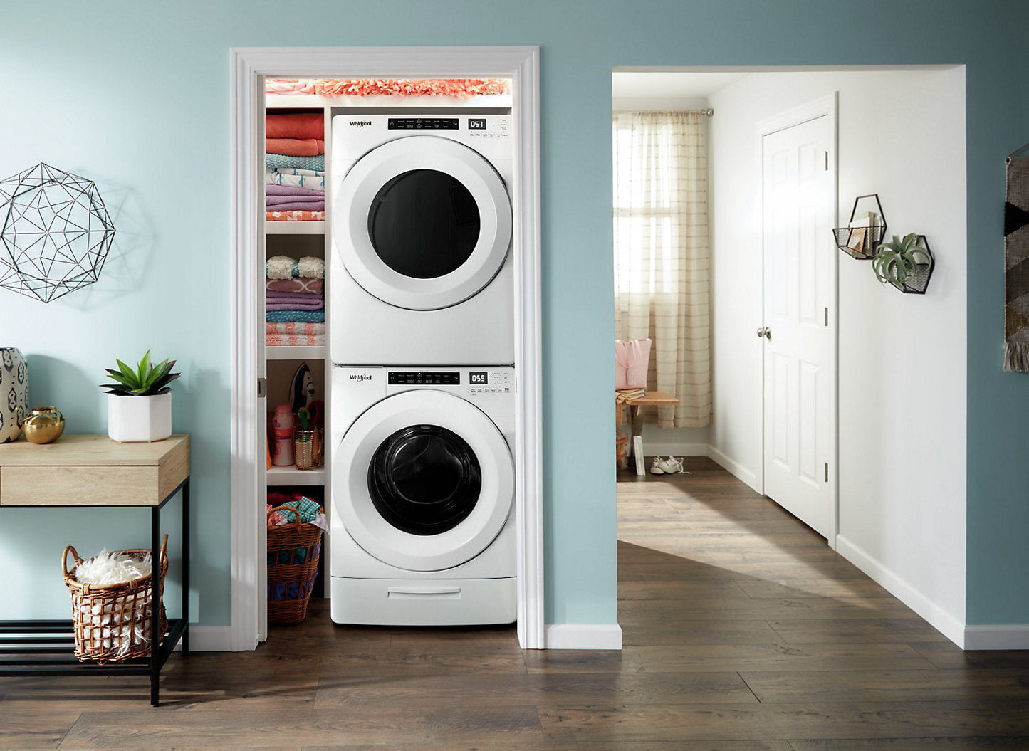 WHIRLPOOL 7.4 CU. FT. ELECTRIC DRYER STACKABLE IN WHITE - YWED5620HW