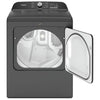 Whirlpool 7 Cu. Ft. Electric Dryer with Moisture Sensor and Steam, Volcano Black - YWED6150PB