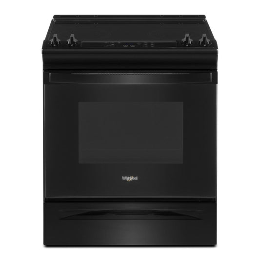 Whirlpool 30 Inch Slide-In Electric Range with 4.8 Cu. Ft. Capacity, Black - YWEE515S0LB