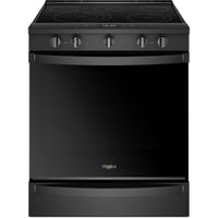 Whirlpool Slide-In Electric True Convection Range, Black - YWEE750H0HB