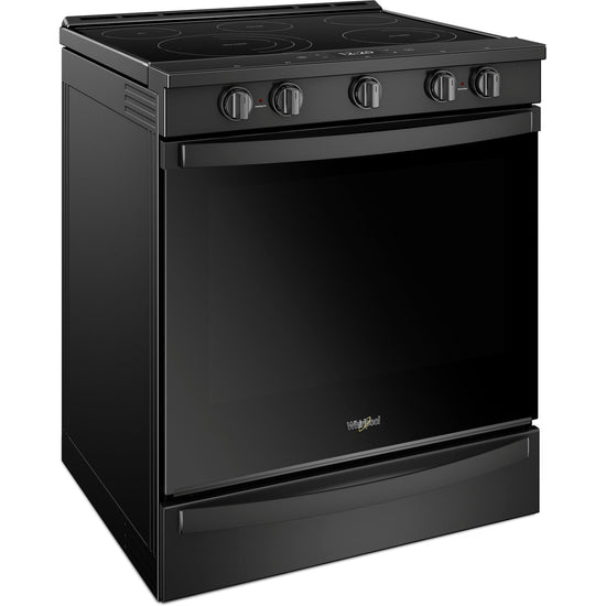 Whirlpool Slide-In Electric True Convection Range, Black - YWEE750H0HB