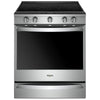 Whirlpool 30 Inch Slide-In Electric Range, Stainless Steel - YWEE750H0HZ
