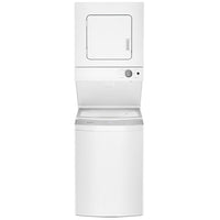 Whirlpool Electric Stacked Laundry Centre, White - YWET4024HW