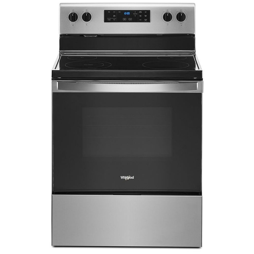 WHIRLPOOL 5.3 CU. FT. ELECTRIC RANGE W/ FROZEN BAKE TECHNOLOGY - YWFE515S0JS