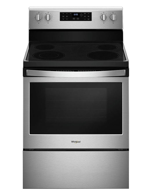 5.3 cu. ft. Whirlpool® electric range with Frozen Bake™ technology - YWFE521S0HS