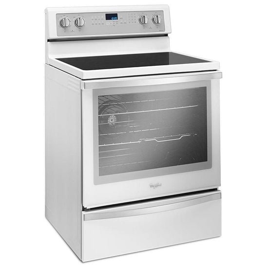 Whirlpool 30 Inch Freestanding Electric Range with 6.4 cu. ft. Capacity, White - YWFE745H0FH (Ships in 7-10 Days)