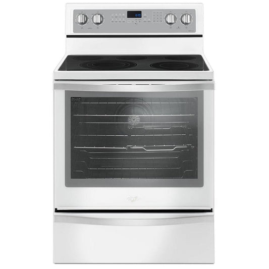 Whirlpool Electric Range with AquaLift Self-Cleaning Technology, True Convection Oven - YWFE745H0FH
