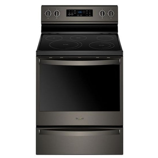 Whirlpool 30 Inch Freestanding Electric Range, Black Stainless - YWFE775H0HV