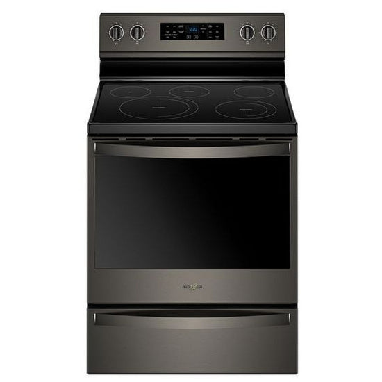 Whirlpool 30 Inch Freestanding Electric Range, Black Stainless - YWFE775H0HV