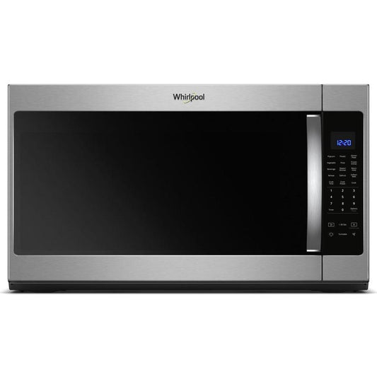 WHIRLPOOL 2.1 CU. FT OVER THE RANGE MICROWAVE, STAINLESS STEEL - YWMH53521HZ