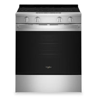 Whirlpool 30 Inch 5.3 Cu. Ft. Electric Range with Air Cooking, Stainless Steel - YWSES5030SZ