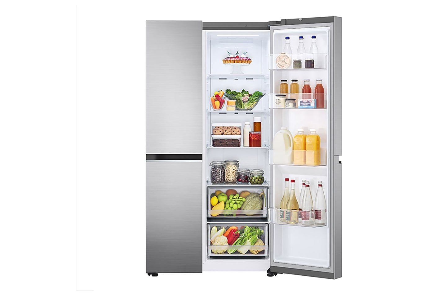 LG 23 cu.ft. Side by Side Counter Depth Refrigerator - LS23C4000V