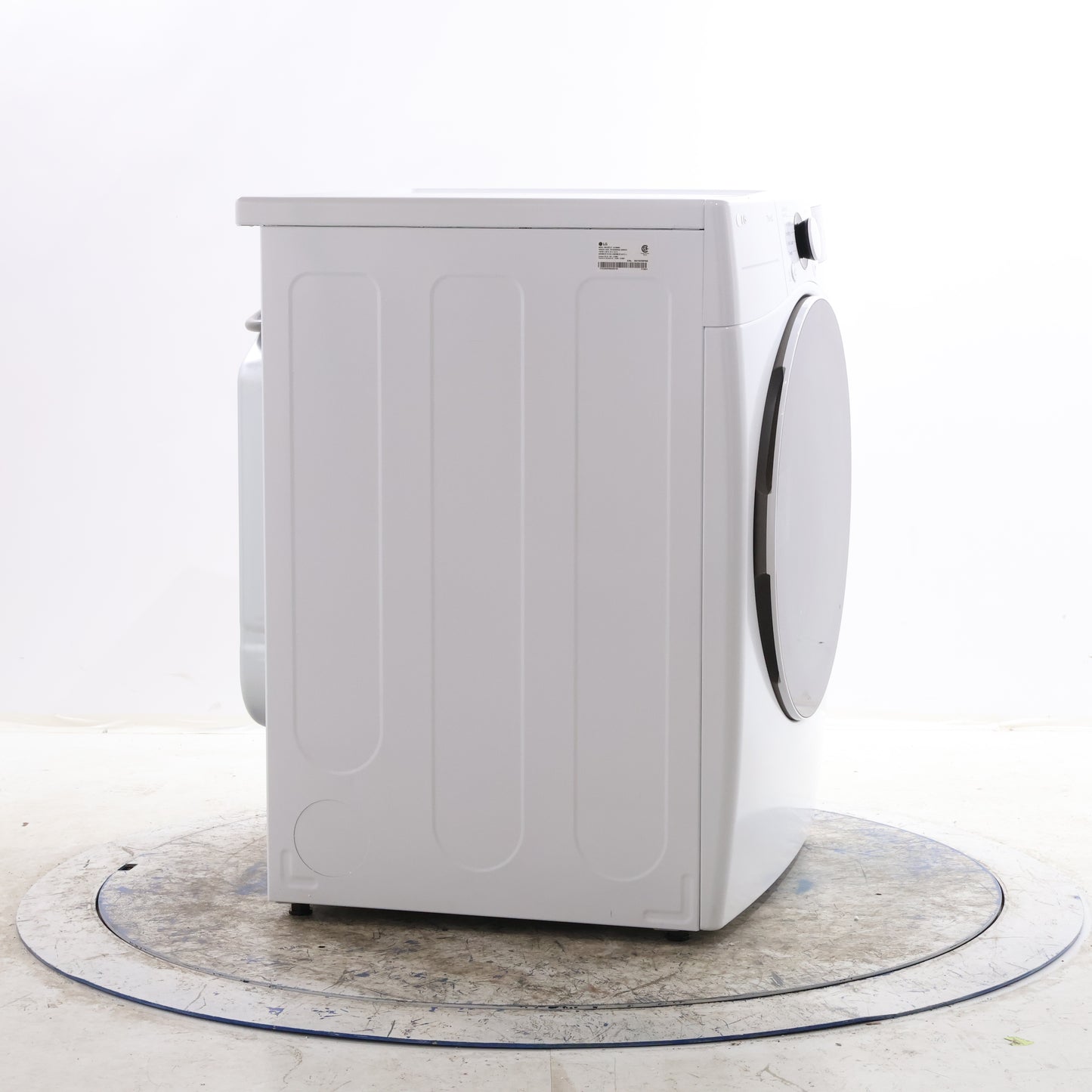 LG 7.4 CU. FT. WHITE ELECTRIC DRYER WITH BUILT-IN AI WITH THINQ TECHNOLOGY AND WI-FI  - DLE3600W