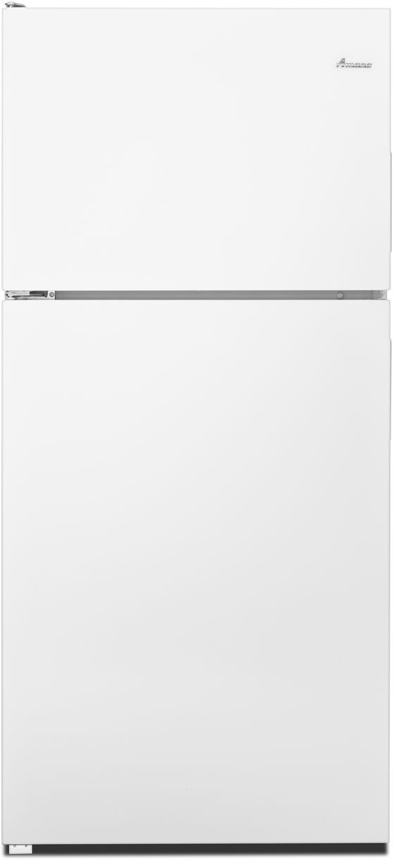 Amana 30 Inch Top-Freezer Refrigerator with Glass Shelves - ART318FFDW