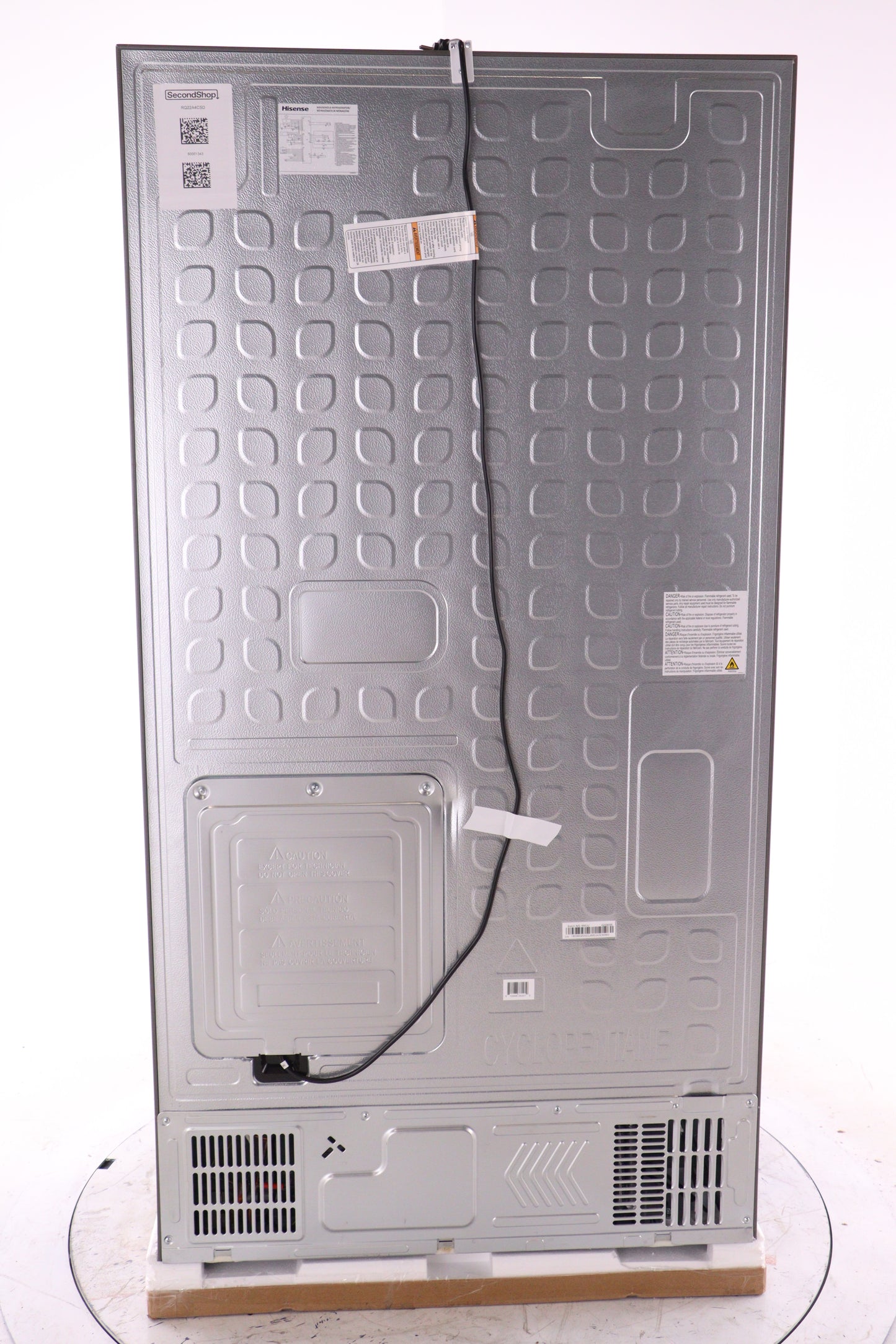 Hisense 36in 21.5 cu ft. 4-Door Refrigerator - RQ22A4CSD