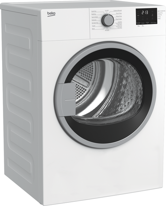 Beko 24 Inch Front Load Electric Vented Dryer with 3.7 Cu. Ft. Capacity - BDV7200X
