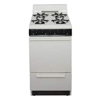 Premier 20 Inch Off-Grid Propane Range, White - BAK100OP-LP